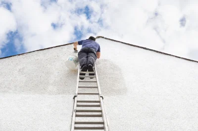 Peinture extérieure à Monchiet — façades et ravalement